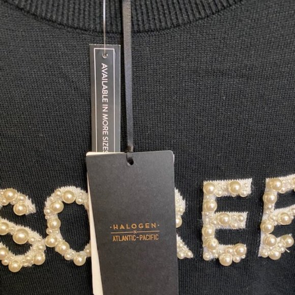 Halogen x Atlantic-Pacific Sweater Size M - Picture 2 of 7